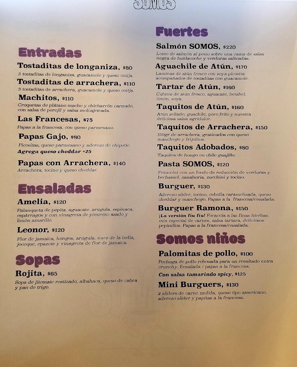 SOMOS CAFÉ Menu - Image 5