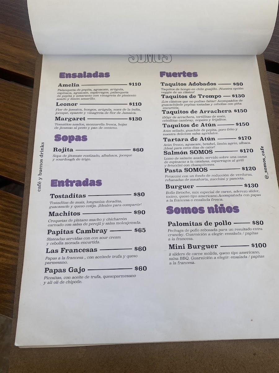 SOMOS CAFÉ Menu - Image 6